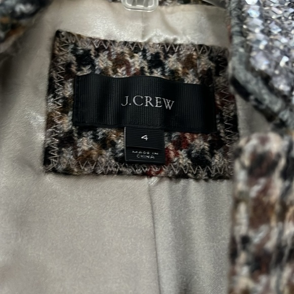JCrew Houndstooth Blazer - Picture 2 of 2